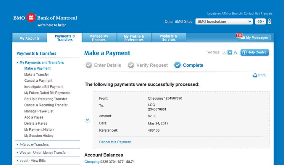 Pay Bills Online Ways To Bank Bmo